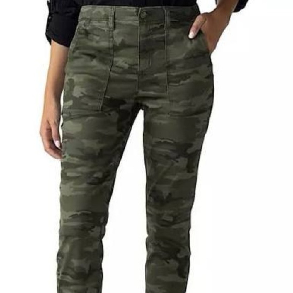 Sanctuary Camouflage Pants - Green and Brown